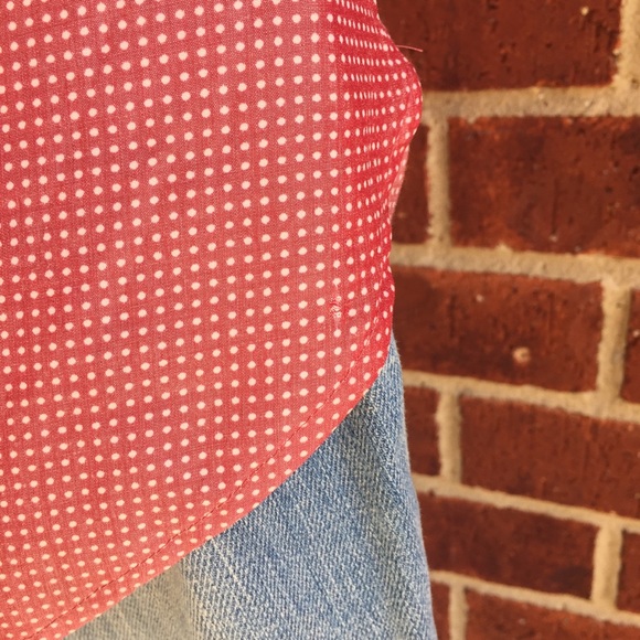 Red Polka Dot Shirt - Picture 5 of 8